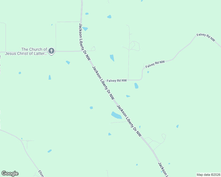 map of restaurants, bars, coffee shops, grocery stores, and more near 3102 Jackson Liberty Drive Northwest in Wesson