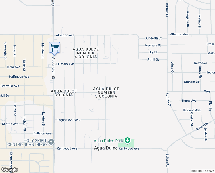 map of restaurants, bars, coffee shops, grocery stores, and more near 656 Agua Del Rio in El Paso