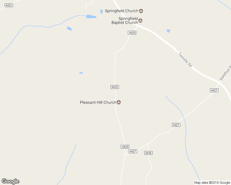 map of restaurants, bars, coffee shops, grocery stores, and more near County Road 4425 in Brundidge