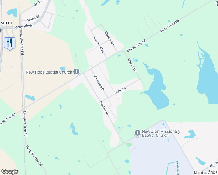 map of restaurants, bars, coffee shops, grocery stores, and more near 294 Melondale Drive in Elm Mott