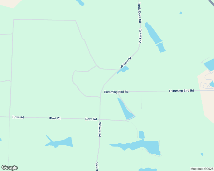 map of restaurants, bars, coffee shops, grocery stores, and more near Humming Bird Road in Fitzgerald