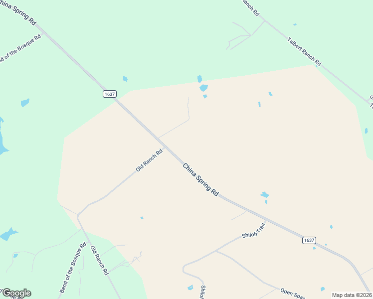 map of restaurants, bars, coffee shops, grocery stores, and more near 16738 China Spring Road in China Spring