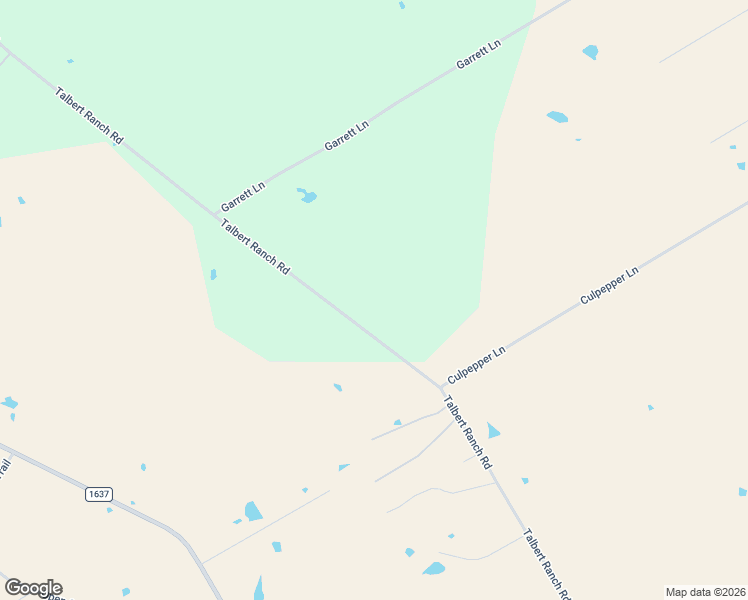 map of restaurants, bars, coffee shops, grocery stores, and more near 1379 Talbert Ranch Road in China Spring