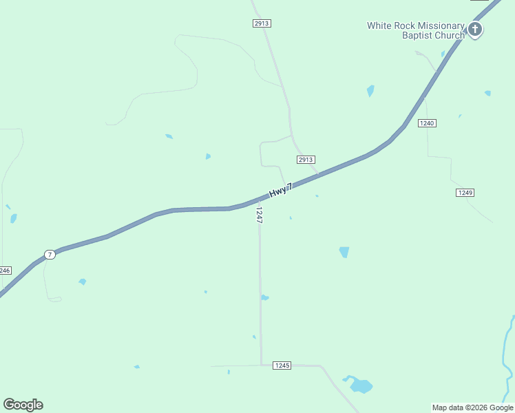 map of restaurants, bars, coffee shops, grocery stores, and more near 124 County Road 1245 in Center