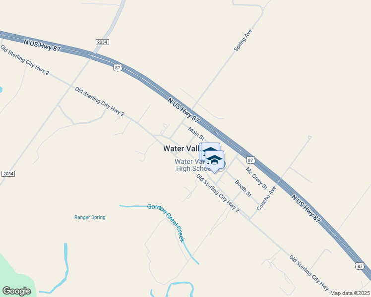 map of restaurants, bars, coffee shops, grocery stores, and more near in Water Valley