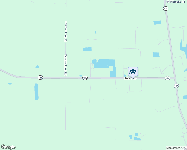 map of restaurants, bars, coffee shops, grocery stores, and more near 505 Highway 126 in Jonesville