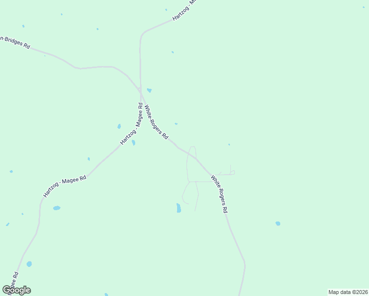 map of restaurants, bars, coffee shops, grocery stores, and more near White-Rogers Road in Prentiss