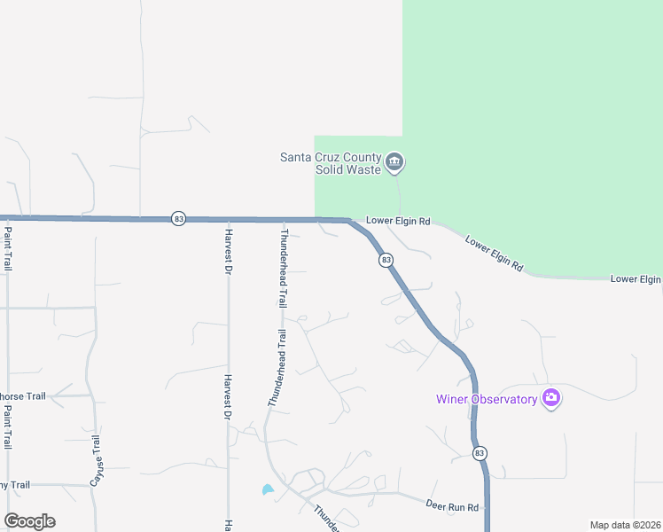 map of restaurants, bars, coffee shops, grocery stores, and more near 7 Chula Court in Sonoita