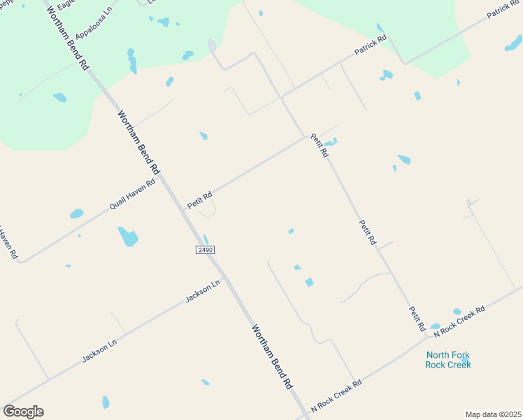 map of restaurants, bars, coffee shops, grocery stores, and more near 1261 Petit Road in Waco