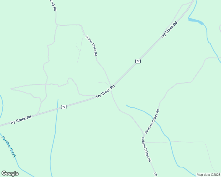 map of restaurants, bars, coffee shops, grocery stores, and more near 5200 Ivy Creek Road in Rutledge