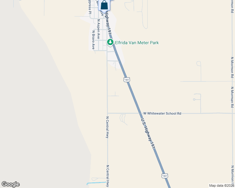 map of restaurants, bars, coffee shops, grocery stores, and more near 10197 North Ogier Place in Elfrida