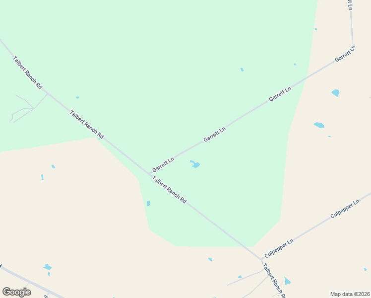 map of restaurants, bars, coffee shops, grocery stores, and more near Garrett Lane in China Spring