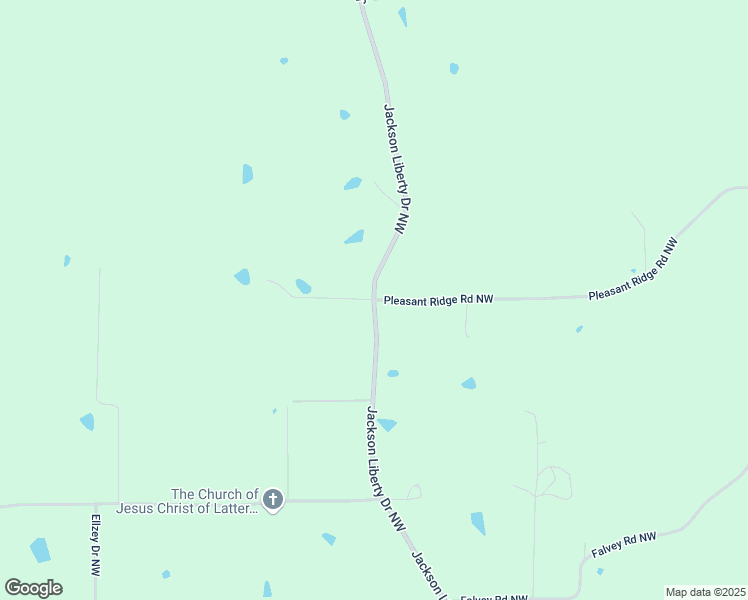 map of restaurants, bars, coffee shops, grocery stores, and more near 2198 Pleasant Ridge Road Northwest in Wesson
