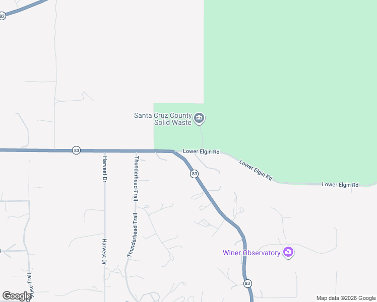 map of restaurants, bars, coffee shops, grocery stores, and more near 4 Lower Elgin Road in Sonoita