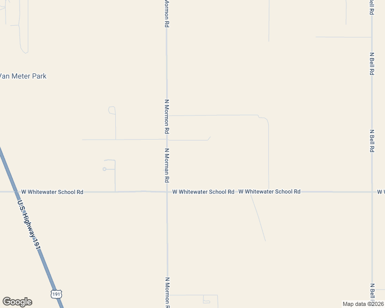 map of restaurants, bars, coffee shops, grocery stores, and more near 3896 West Trails End in Elfrida