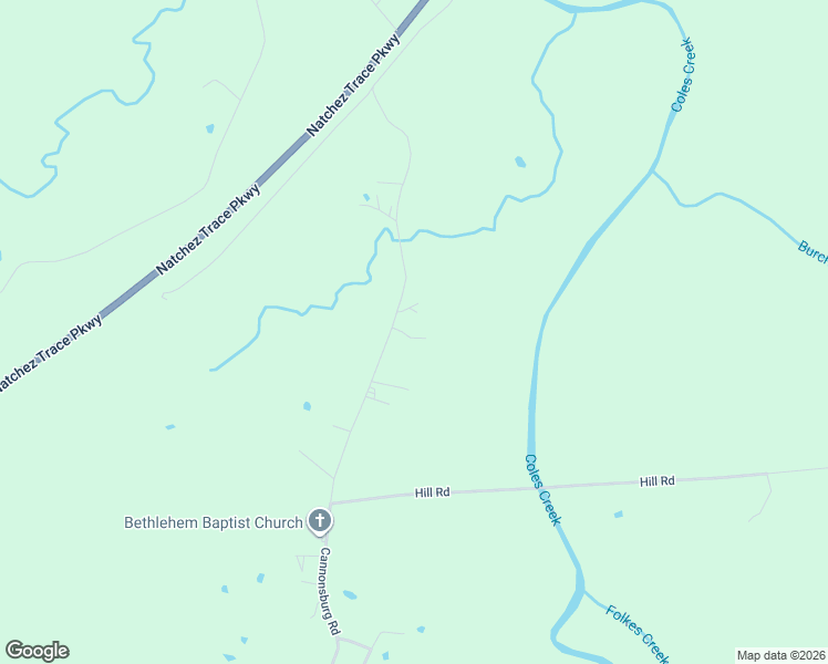 map of restaurants, bars, coffee shops, grocery stores, and more near Cannonsburg Road in Natchez