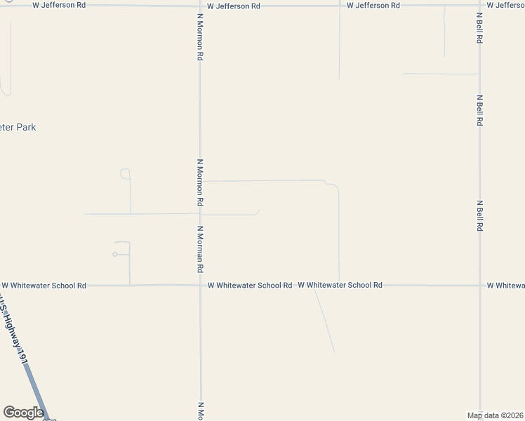 map of restaurants, bars, coffee shops, grocery stores, and more near 3896 West Trails End in Elfrida