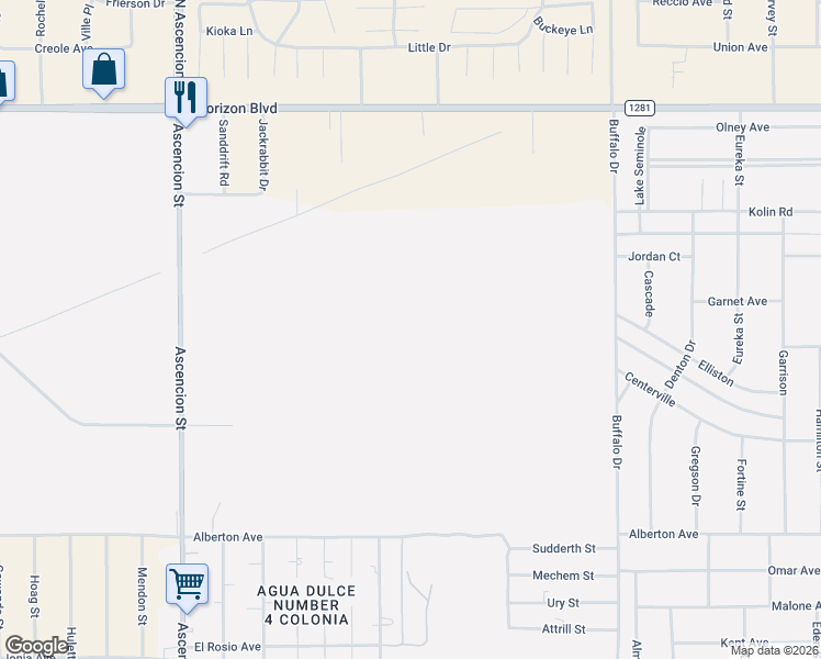 map of restaurants, bars, coffee shops, grocery stores, and more near in Agua Dulce