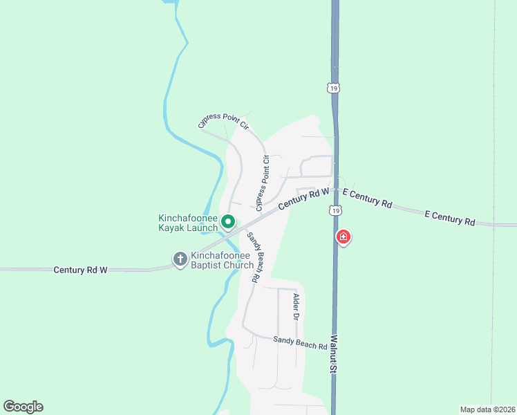 map of restaurants, bars, coffee shops, grocery stores, and more near 100 Cypress Point Circle in Leesburg