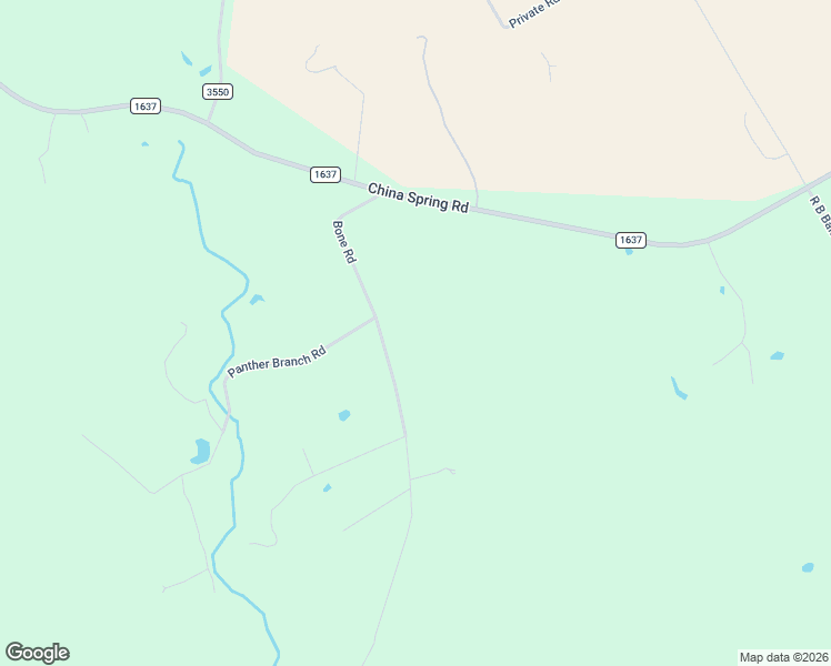 map of restaurants, bars, coffee shops, grocery stores, and more near 613 Bone Road in Valley Mills