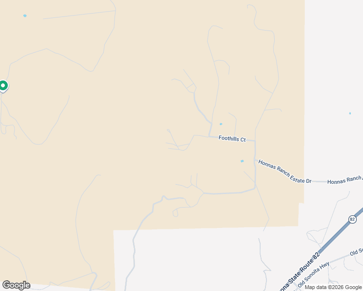 map of restaurants, bars, coffee shops, grocery stores, and more near 70 Foothills Court in Sonoita