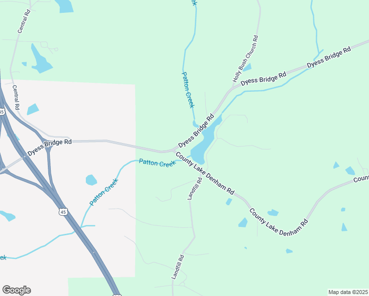 map of restaurants, bars, coffee shops, grocery stores, and more near 21 County Lake Denham Road in Waynesboro