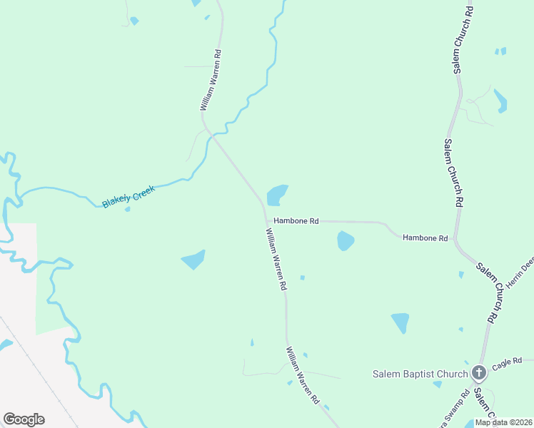 map of restaurants, bars, coffee shops, grocery stores, and more near William Warren River Road in Collins