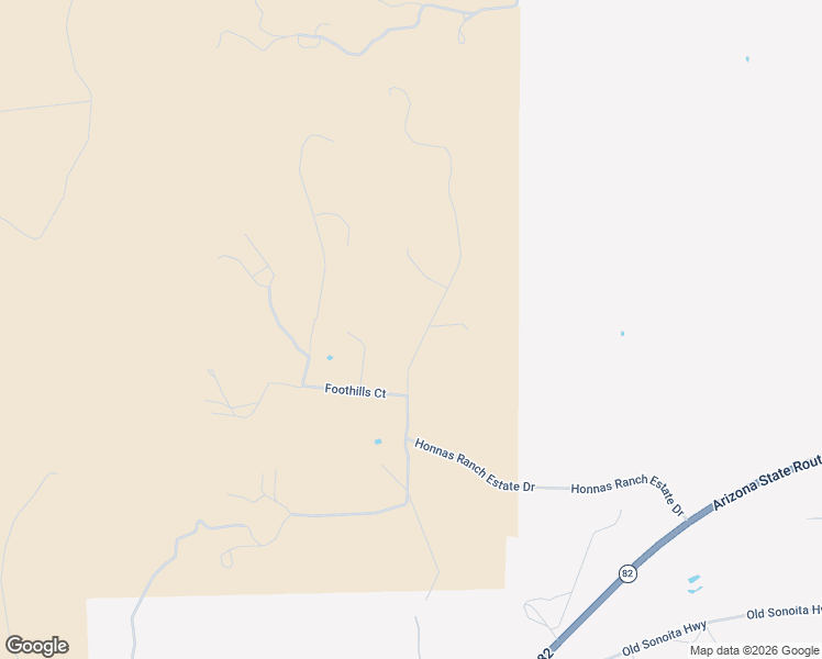 map of restaurants, bars, coffee shops, grocery stores, and more near 12 Foothills Court in Sonoita