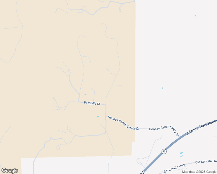 map of restaurants, bars, coffee shops, grocery stores, and more near 12 Foothills Court in Sonoita