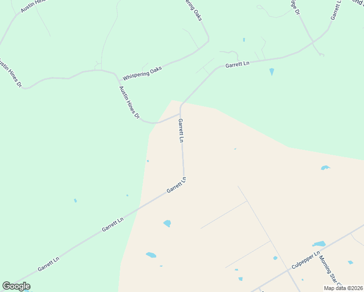 map of restaurants, bars, coffee shops, grocery stores, and more near Garrett Lane in McLennan County