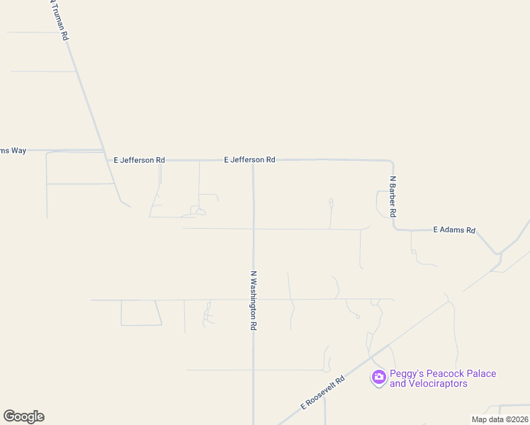 map of restaurants, bars, coffee shops, grocery stores, and more near 2114 North Washington Road in Huachuca City