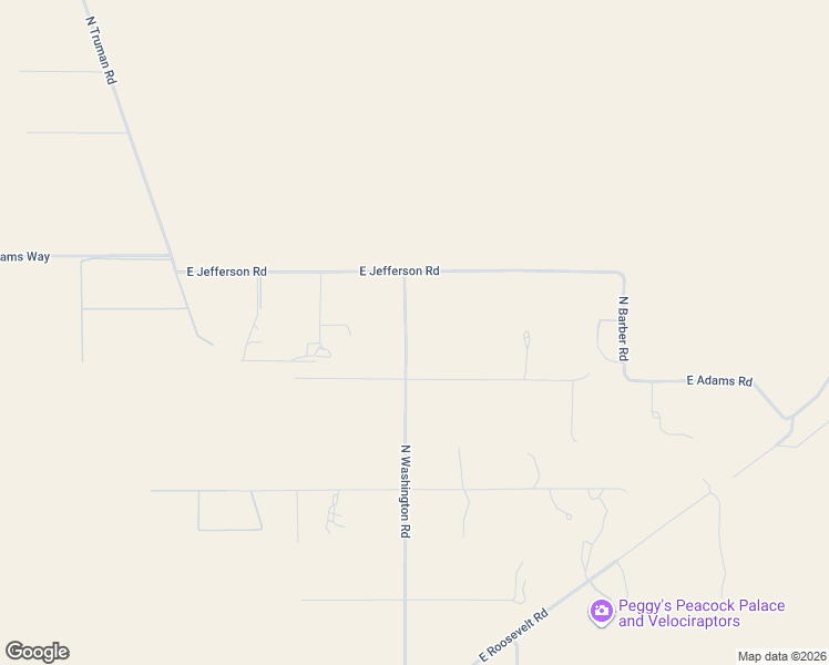map of restaurants, bars, coffee shops, grocery stores, and more near 2114 North Washington Road in Huachuca City