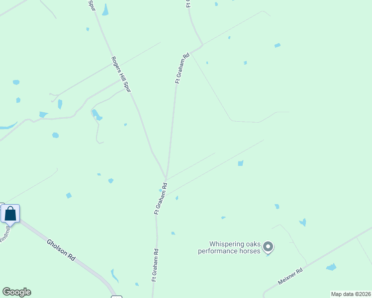 map of restaurants, bars, coffee shops, grocery stores, and more near 108 Fort Graham Circle in Waco