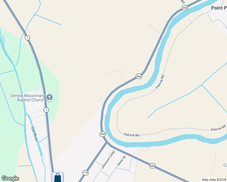map of restaurants, bars, coffee shops, grocery stores, and more near 3201 Louisiana 494 in Natchitoches