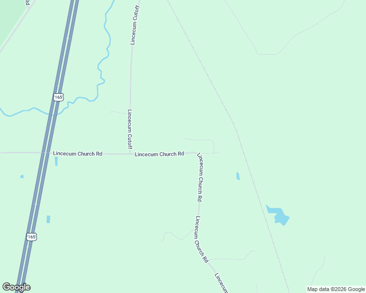 map of restaurants, bars, coffee shops, grocery stores, and more near Lincecum Church Road in Pollock