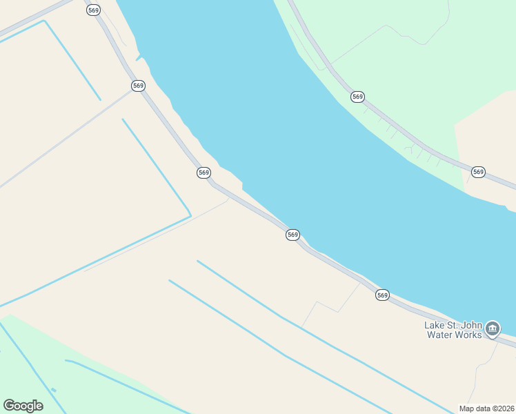 map of restaurants, bars, coffee shops, grocery stores, and more near 1284-1544 Louisiana 569 in Ferriday