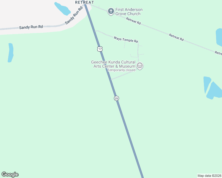 map of restaurants, bars, coffee shops, grocery stores, and more near 8365 South Coastal Highway in Riceboro