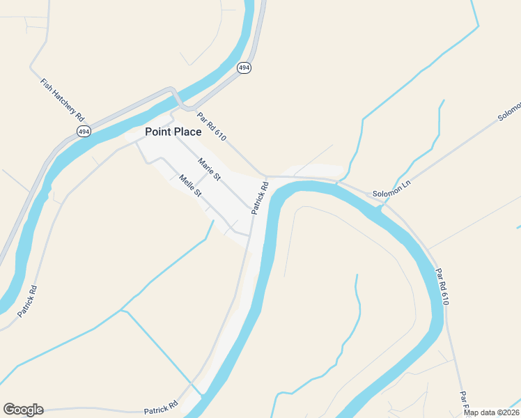 map of restaurants, bars, coffee shops, grocery stores, and more near 149 Patrick Road in Natchitoches