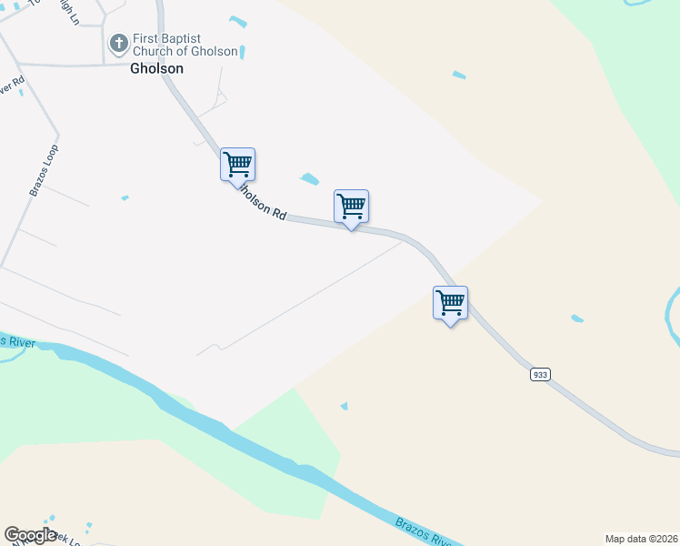 map of restaurants, bars, coffee shops, grocery stores, and more near 306 Sand Field Lane in Waco