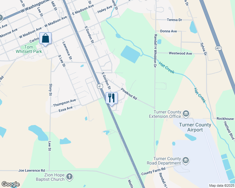 map of restaurants, bars, coffee shops, grocery stores, and more near 220 East Williams Street in Ashburn