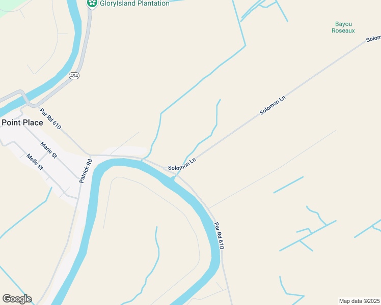 map of restaurants, bars, coffee shops, grocery stores, and more near 1130 Solomon Lane in Natchitoches