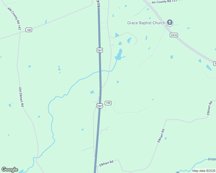 map of restaurants, bars, coffee shops, grocery stores, and more near 1203 An County Road 1405 in Elkhart