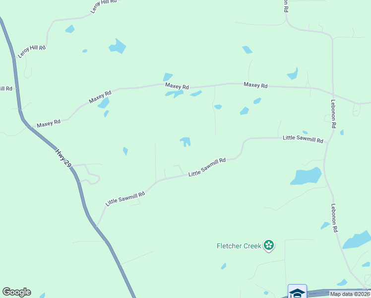 map of restaurants, bars, coffee shops, grocery stores, and more near Jim Arrington Road in Laurel