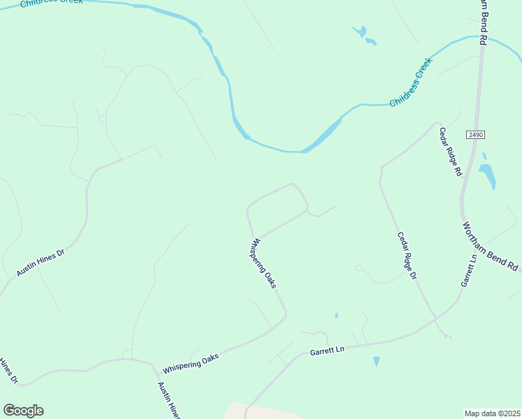 map of restaurants, bars, coffee shops, grocery stores, and more near 985 Whispering Oaks in China Spring