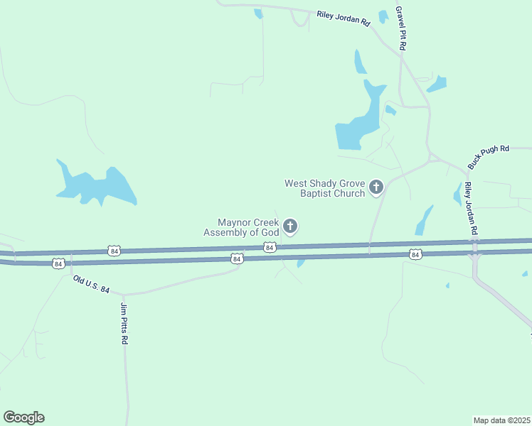 map of restaurants, bars, coffee shops, grocery stores, and more near 5408 U.S. 84 in Waynesboro