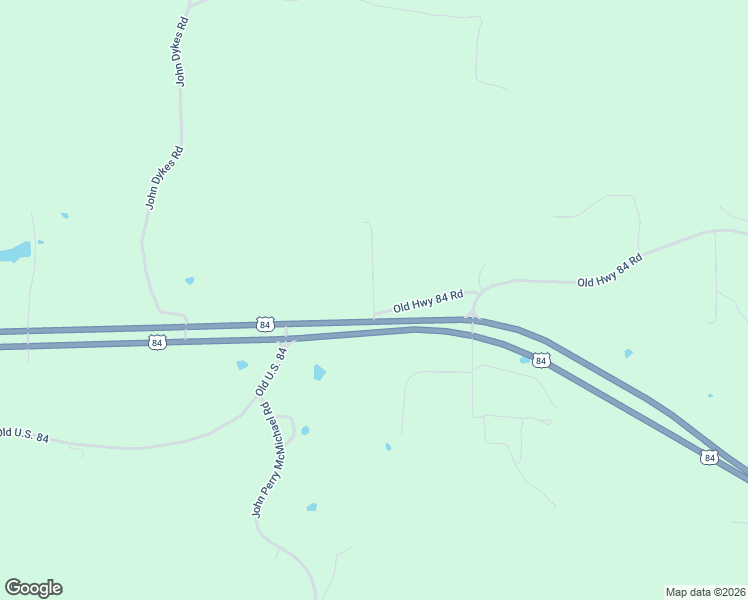map of restaurants, bars, coffee shops, grocery stores, and more near Earlie Mozingo Road in Wayne County