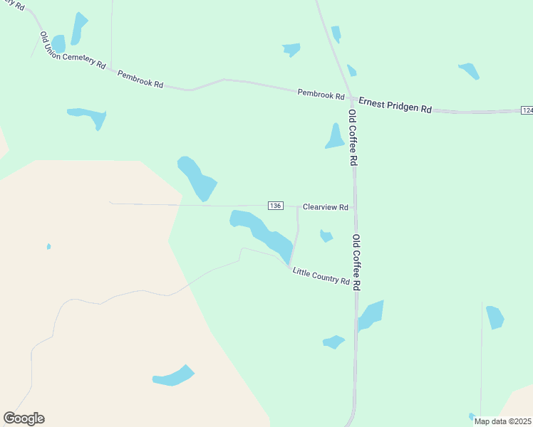 map of restaurants, bars, coffee shops, grocery stores, and more near 223 Clearview Road in Wray