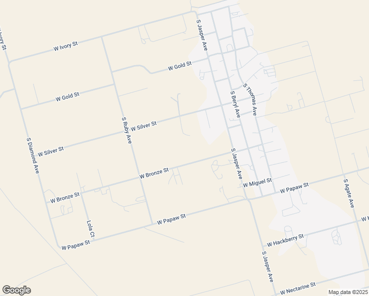 map of restaurants, bars, coffee shops, grocery stores, and more near 6720 West Bronze Street in Odessa