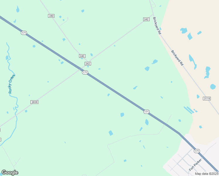map of restaurants, bars, coffee shops, grocery stores, and more near 1520 Texas 171 in Mexia