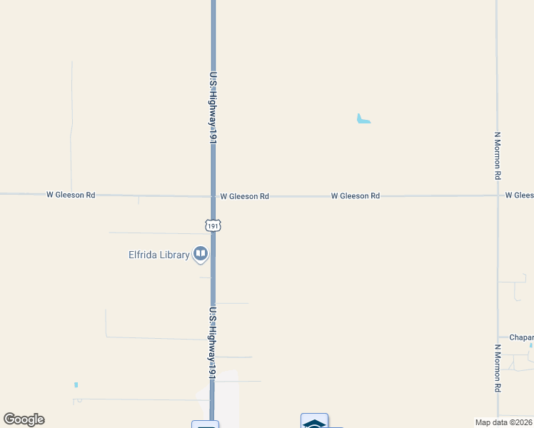 map of restaurants, bars, coffee shops, grocery stores, and more near 4153 W Gleeson Rd in Cochise